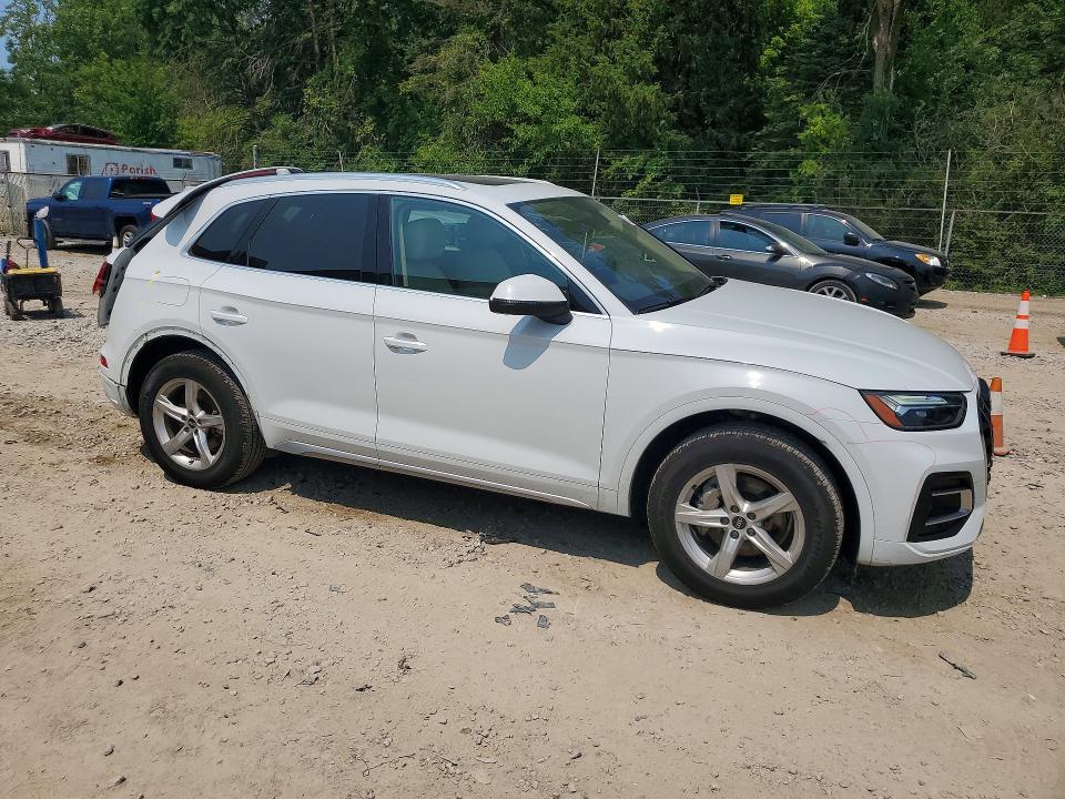 2021 Audi Q5 VIN WA1AAAFY0M2117943 COPART salvage auction — REAR END, Salvage Title, sold $6,700 on 2026-07-22 (photo 4)
