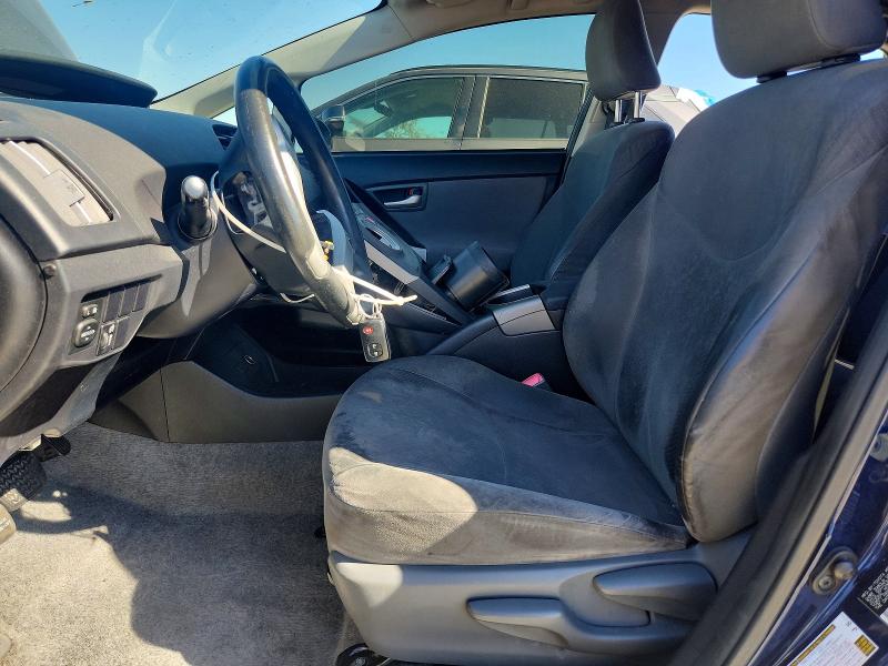 2013 Toyota Prius VIN JTDKN3DU9D1680442 COPART salvage auction — VANDALISM, CA - SALVAGE CERTIFICATE, sold $525 on 2026-07-14 (photo 7)