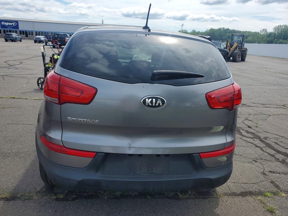 2016 Kia Sportage VIN KNDPBCAC7G7872888 COPART salvage auction — FRONT END, Ct - Cert Of Title-Salvage, sold $1,150 on 2026-07-17 (photo 6)