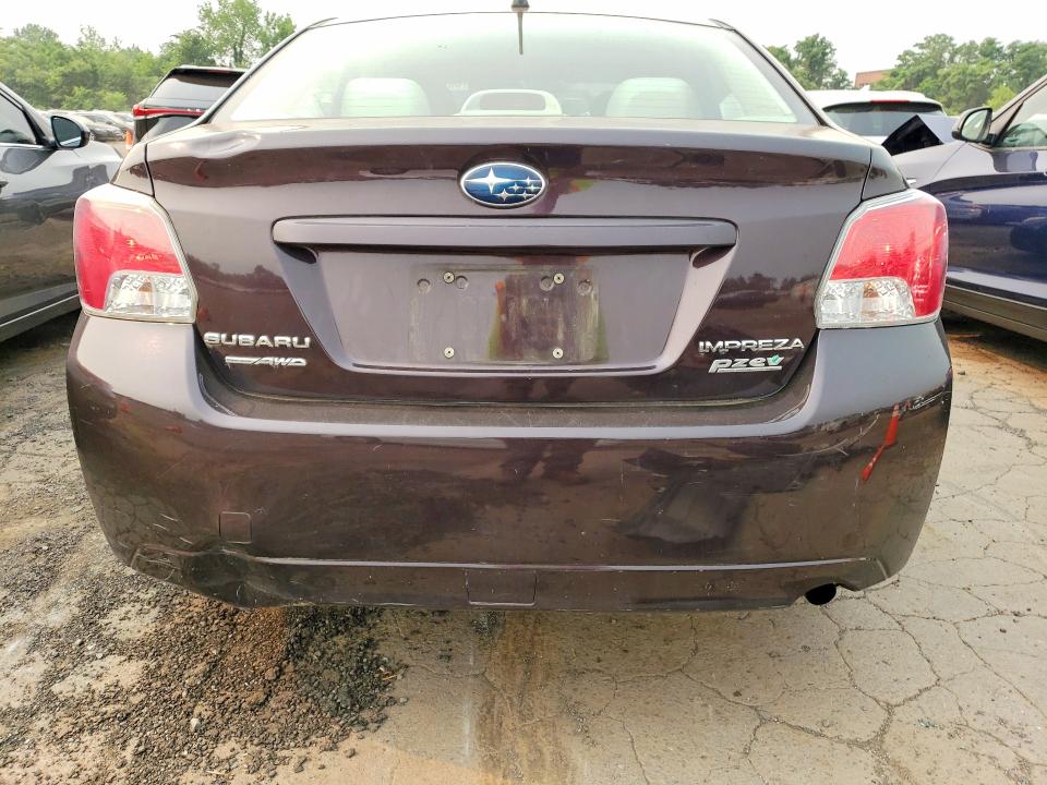 2013 Subaru Impreza VIN JF1GJAC60DH021560 COPART salvage auction — SIDE, CT - CERT OF TITLE-SALVAGE, sold $450 on 2026-07-28 (photo 6)