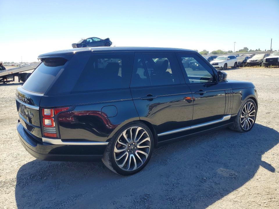 2016 Land rover RANGE ROVER VIN SALGS2EF0GA301396 COPART salvage auction — NORMAL WEAR, Salvage Title, sold $6,500 on 2026-09-01 (photo 3)