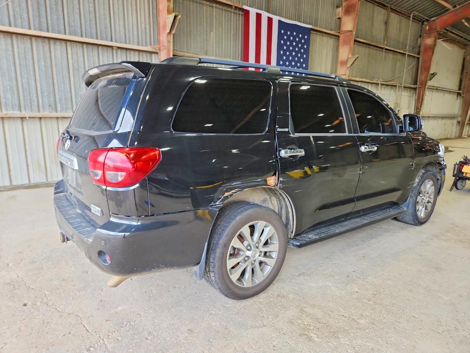 2014 Toyota Sequoia VIN 5TDKY5G12ES055549 COPART salvage auction — FRONT END, La - Certificate Of Title, sold $125 on 2026-07-24 (photo 3)