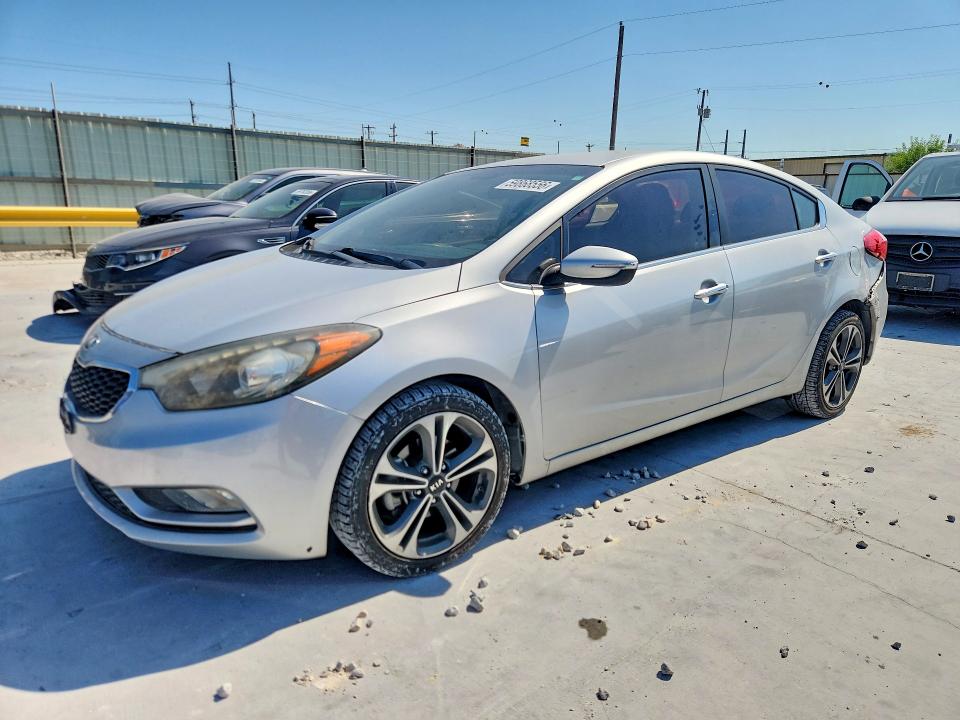 2016 Kia Forte VIN KNAFX4A88G5545116 COPART salvage auction — REAR END, Tx - Salvage Vehicle Title, sold $2,000 on 2026-07-28 (photo 1)
