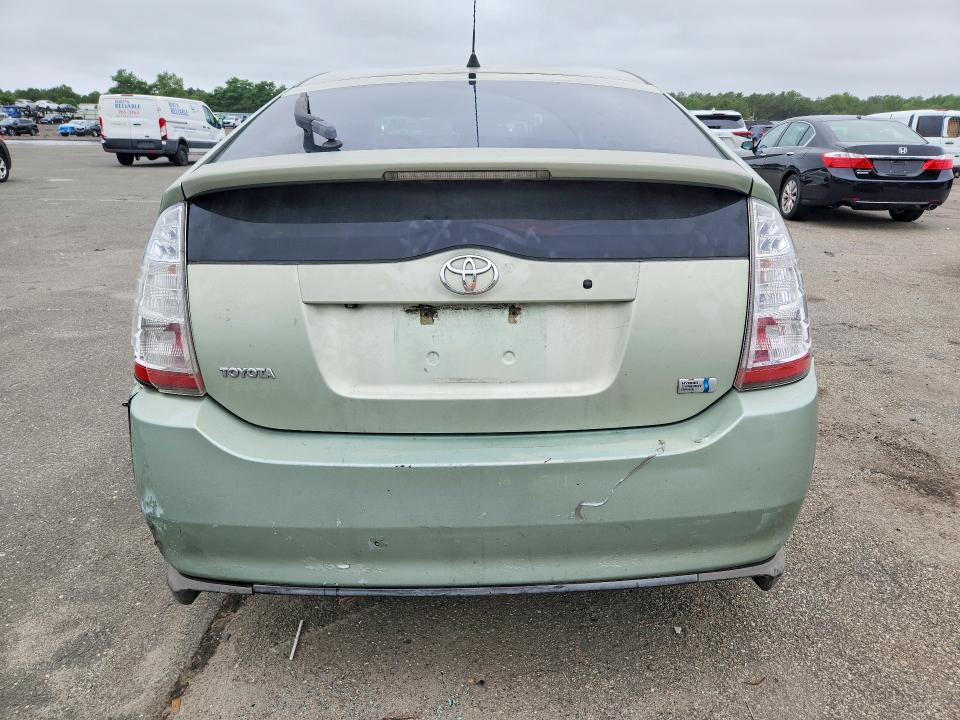 2008 Toyota Prius VIN JTDKB20U683322489 COPART salvage auction — REAR END, Ny - Mv-907A Salvage Certificate, sold $375 on 2026-07-13 (photo 6)