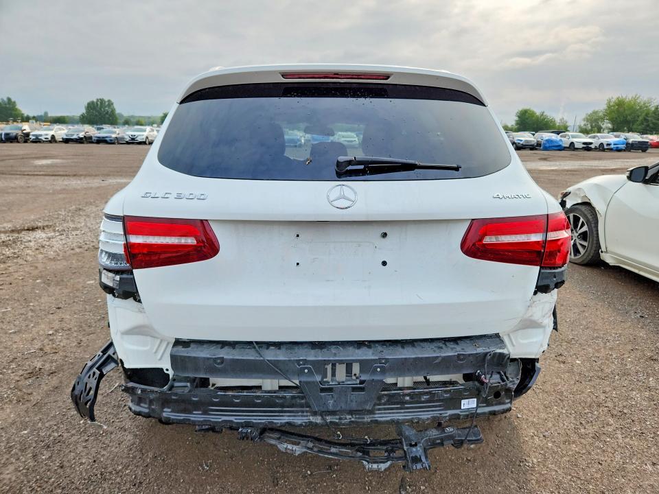 2018 Mercedes-benz Glc class VIN WDC0G4KB3JV041111 COPART salvage auction — REAR END, On - Permit No Brand - Unfit, sold $13,300 on 2026-08-13 (photo 6)