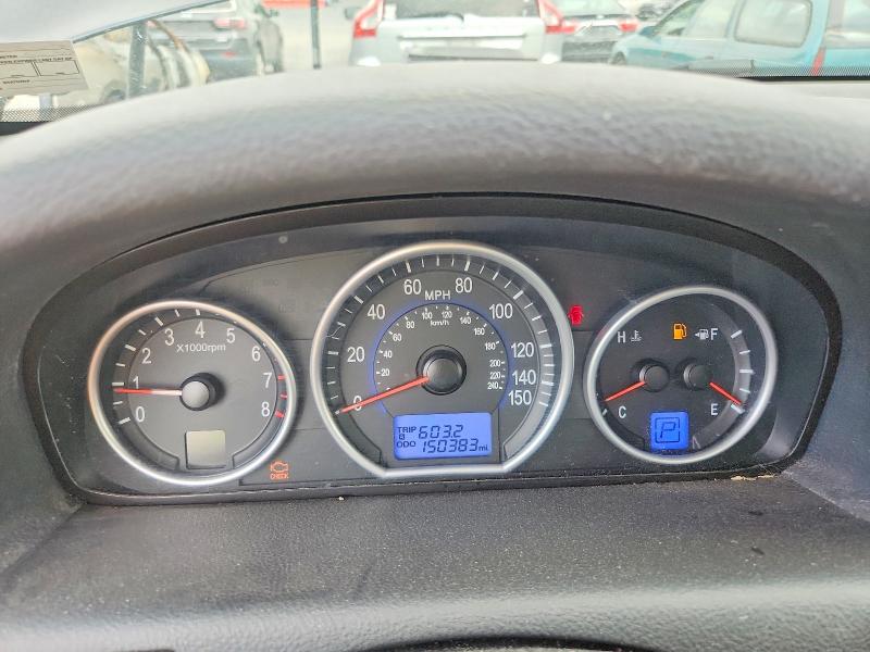 2007 Hyundai Veracruz VIN KM8NU73C47U020372 COPART salvage auction — FRONT END, PA - CERT OF TITLE, sold $800 on 2026-07-15 (photo 9)