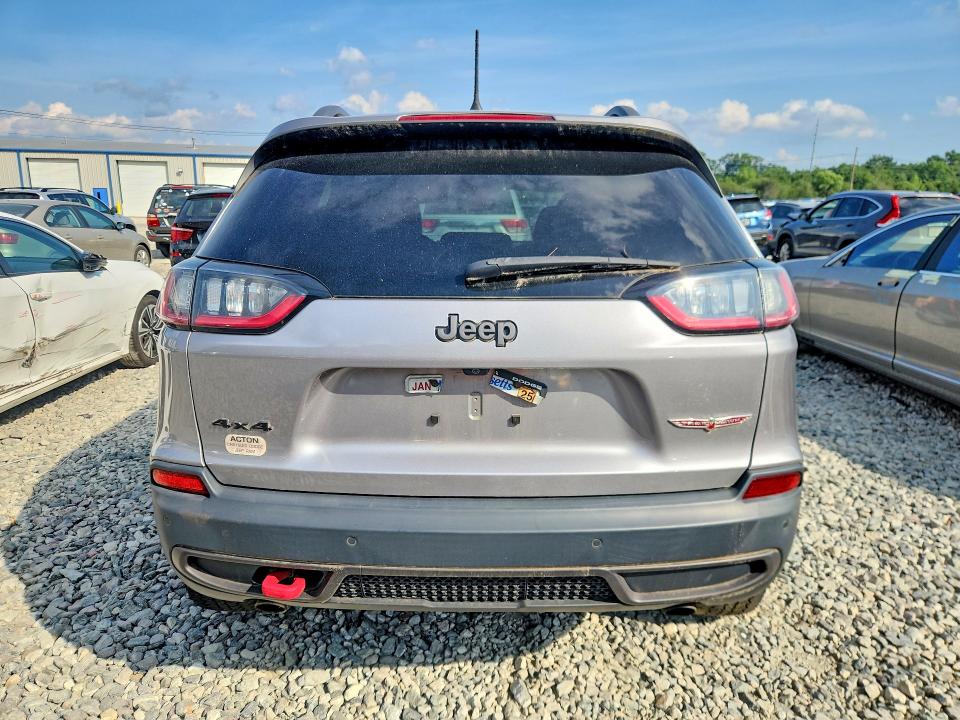 2019 Jeep Cherokee VIN 1C4PJMBX5KD153854 COPART salvage auction — FRONT END, Ma - Certificate Of Title, sold $2,050 on 2026-07-30 (photo 6)