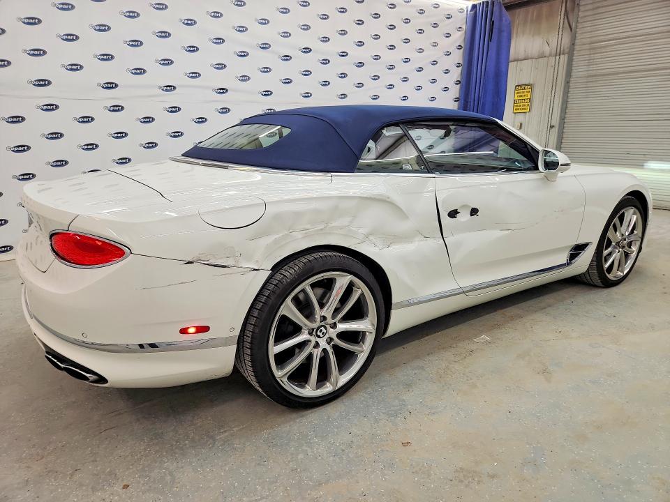 2022 Bentley Continental VIN SCBDG4ZG9NC004464 COPART salvage auction — SIDE, Ny - Mv-907A Salvage Certificate, sold $129,000 on 2026-07-31 (photo 3)