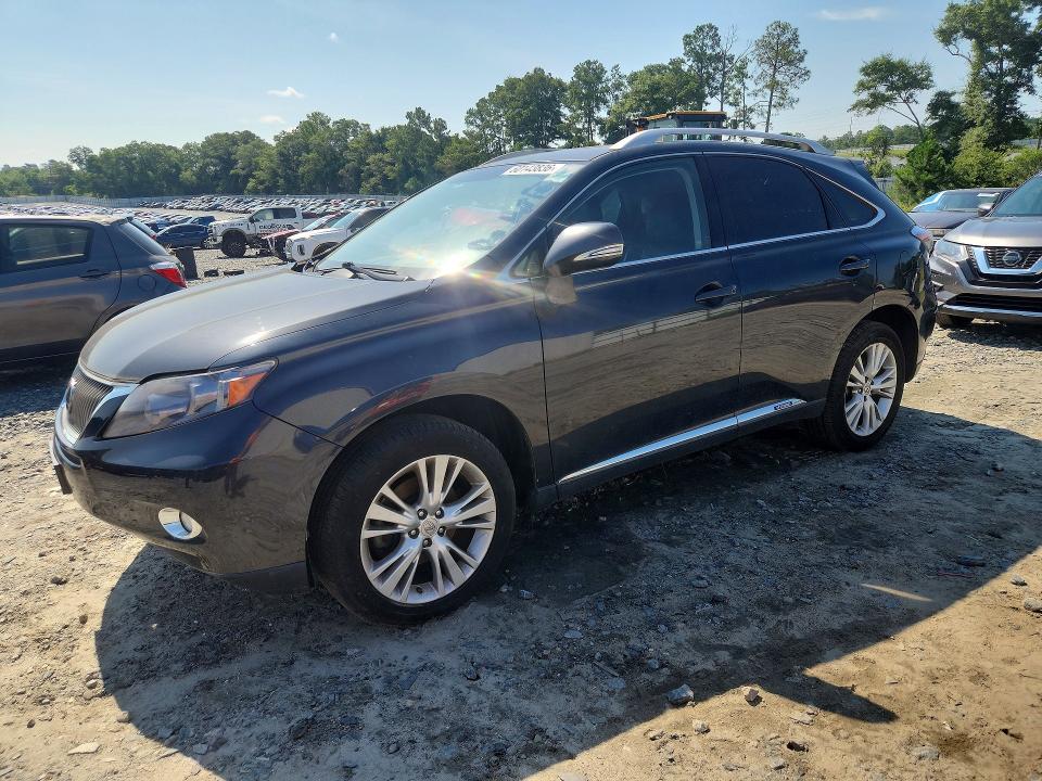 2011 Lexus Rx VIN JTJBC1BA1B2033637 COPART salvage auction — REAR END, Ga - Certificate Of Title (P), sold $2,200 on 2026-07-23 (photo 1)