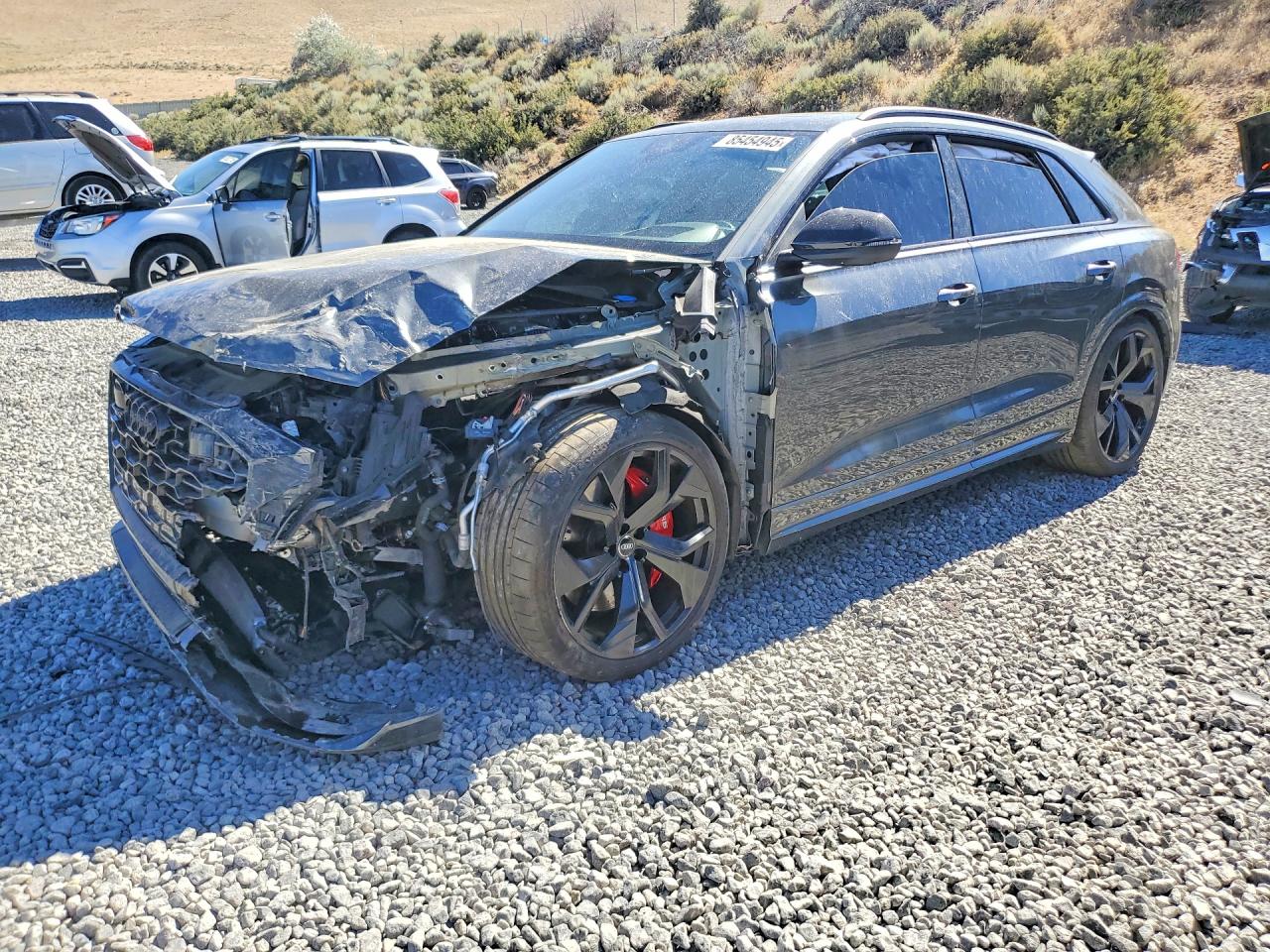 2021 Audi RS Q8 VIN WU1ARBF17MD005168 — COPART salvage auction photo