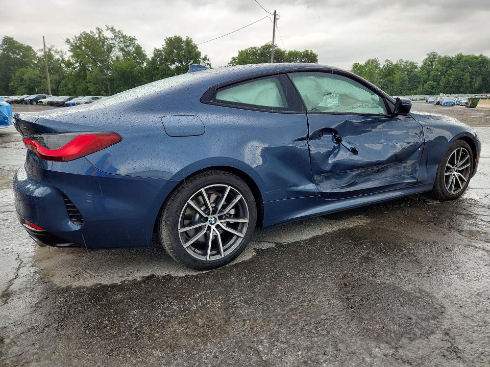 2021 BMW 4 series VIN WBA73AP03MCH00570 COPART salvage auction — SIDE, Ny - Mv-907A Salvage Certificate, sold $16,600 on 2026-08-13 (photo 3)