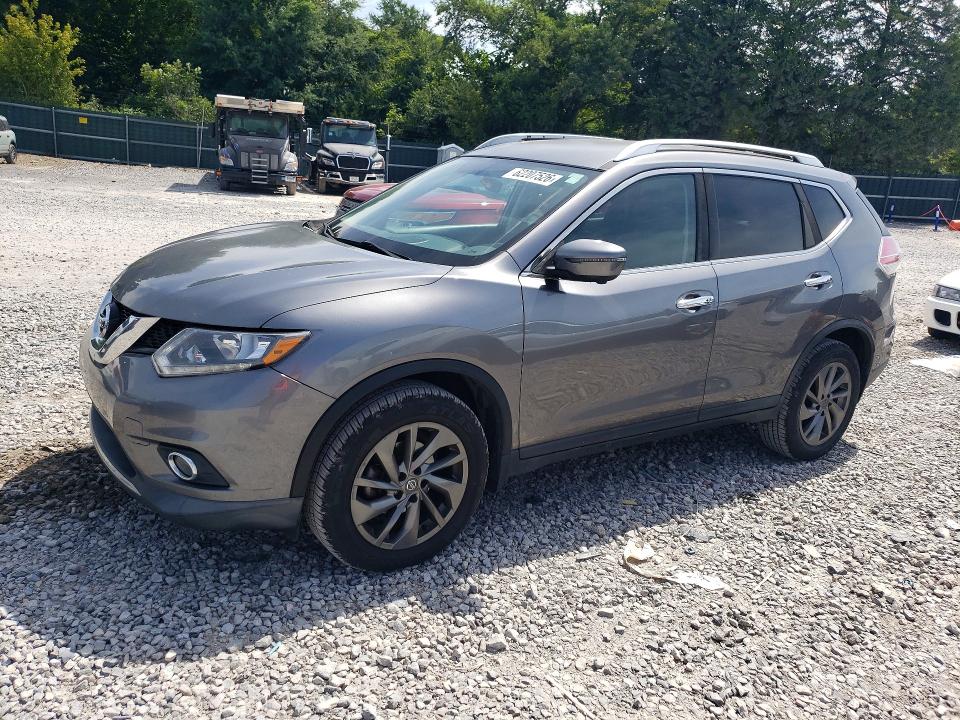 2016 Nissan Rogue VIN KNMAT2MT5GP669703 COPART salvage auction — MINOR DENT/SCRATCHES, Tn - Certificate Of Title, sold $175 on 2026-07-23 (photo 1)