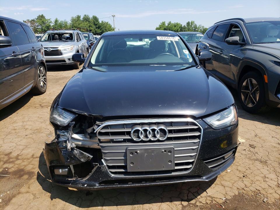 2013 Audi A4 VIN WAUFFAFL9DN026215 COPART salvage auction — FRONT END, Ct - Cert Of Title-Salvage, sold $1,000 on 2026-07-10 (photo 5)
