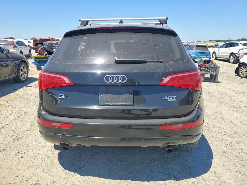 2012 Audi Q5 VIN WA1LFAFP9CA108714 COPART salvage auction — BURN, Ca - Non-Repairable Vehicle Cert, sold $60 on 2026-07-21 (photo 6)