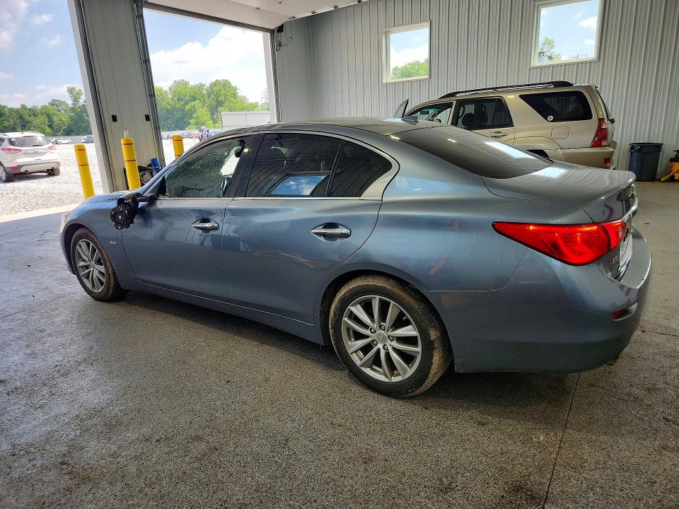 2017 Infiniti Q50 VIN JN1EV7AR6HM834200 COPART salvage auction — ROOF, Oh - Cert Of Title-Salvage, sold $2,900 on 2026-07-17 (photo 2)