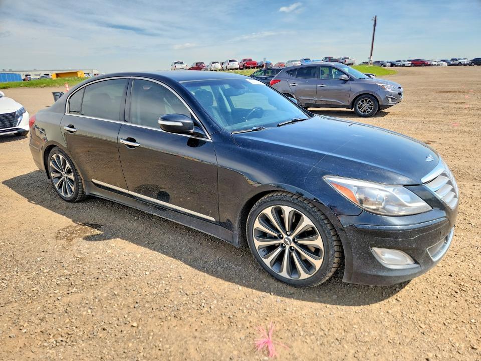 2012 Hyundai Genesis VIN KMHGC4DH3CU173677 COPART salvage auction — NORMAL WEAR, Ab - Bos - Active, sold $2,100 on 2026-07-22 (photo 4)