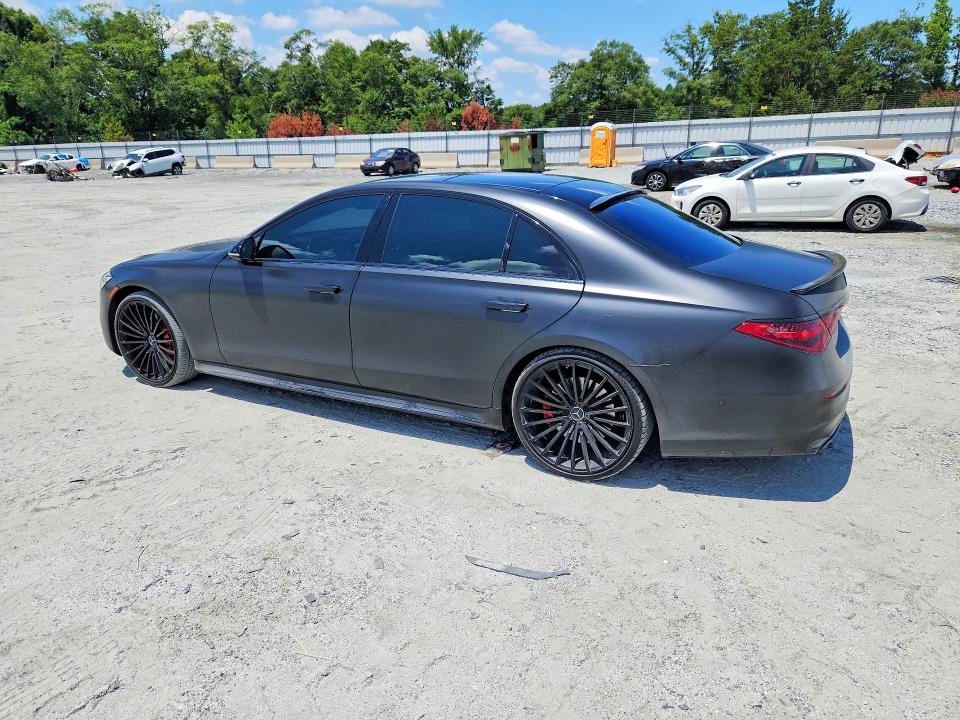 2021 Mercedes-benz S-klasse VIN W1K6G7GB4MA029948 COPART salvage auction — MISSING/ALTERED VIN, Or - Certificate Of Title, sold $37,000 on 2026-07-27 (photo 2)