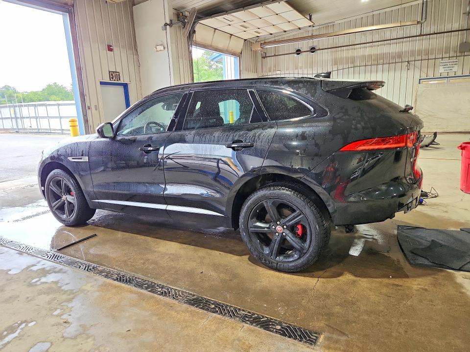 2018 Jaguar F-pace VIN SADCM2FVXJA293406 COPART salvage auction — REAR END, Pa - Certificate Of Salvage, sold $8,400 on 2026-08-03 (photo 2)