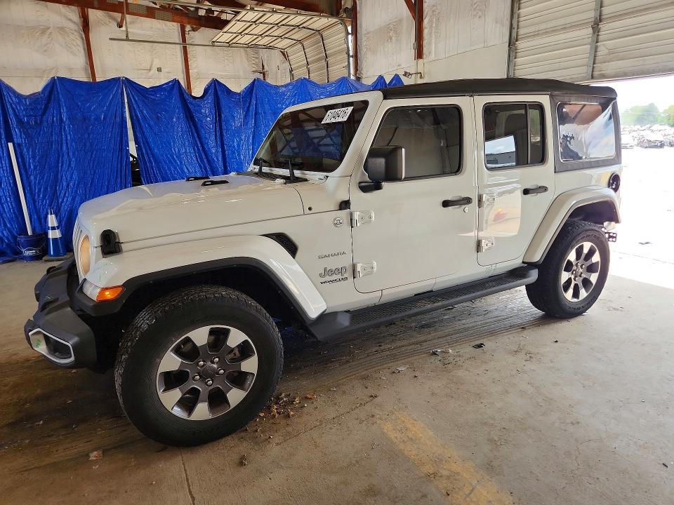 2021 Jeep Wrangler / VIN 1C4HJXEN3MW846994 — COPART salvage auction photo