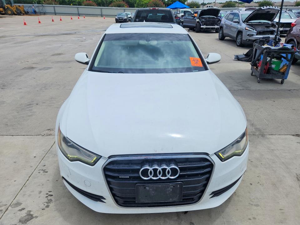 2014 Audi A6 VIN WAUGFAFCXEN119914 COPART salvage auction — NORMAL WEAR, Tx - Certificate Of Title, sold $500 on 2026-07-30 (photo 5)