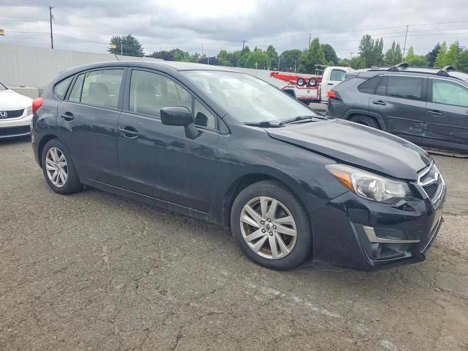 2015 Subaru Impreza VIN JF1GPAC65F8314016 COPART salvage auction — FRONT END, Or - Salvage Title Certificate, sold $175 on 2026-07-29 (photo 4)