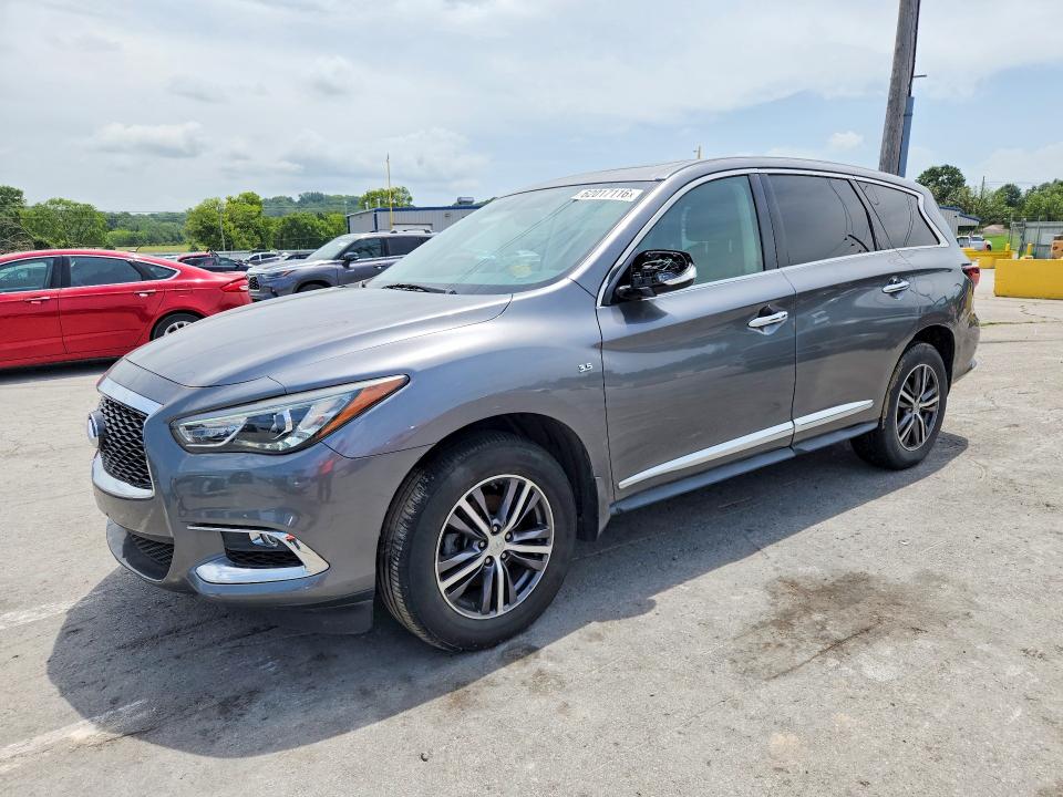 2017 Infiniti Qx60 VIN 5N1DL0MM5HC550760 COPART salvage auction — FRONT END, Tn - Certificate Of Title, sold $2,450 on 2026-08-03 (photo 1)
