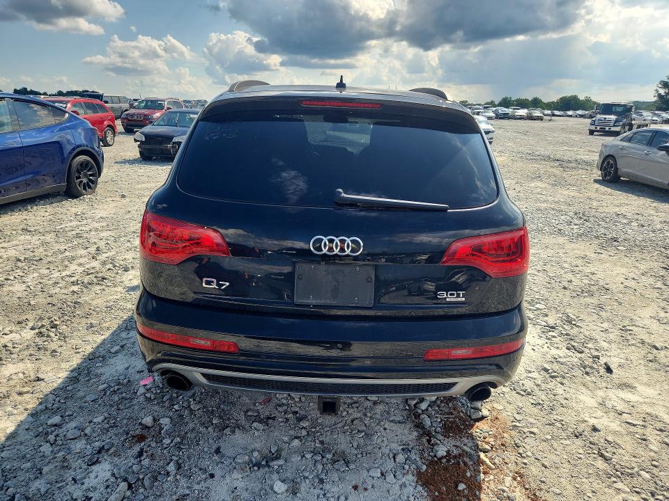 2015 Audi Q7 VIN WA1DGAFE7FD003382 COPART salvage auction — WATER/FLOOD, Sc - Certificate Of Title, sold $500 on 2026-07-20 (photo 6)