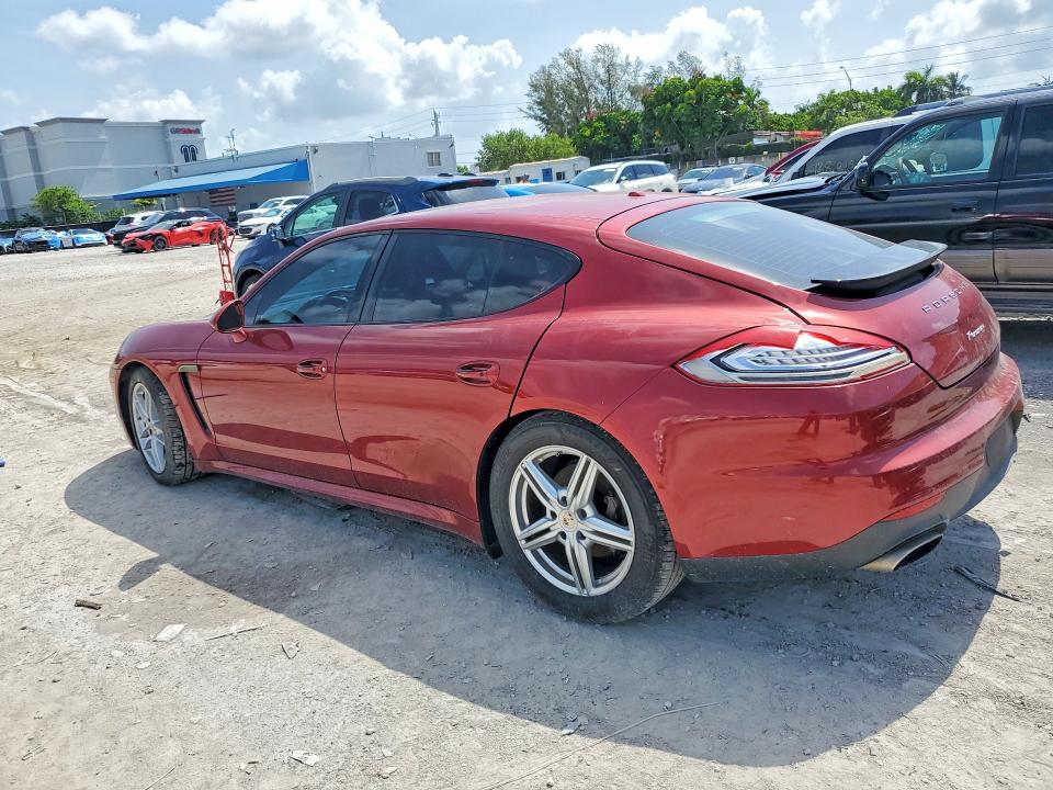 2015 Porsche Panamera VIN WP0AA2A73FL000977 COPART salvage auction — FRONT END, Fl - Cert Of Title Slvg Rebuildable, sold $250 on 2026-07-31 (photo 2)