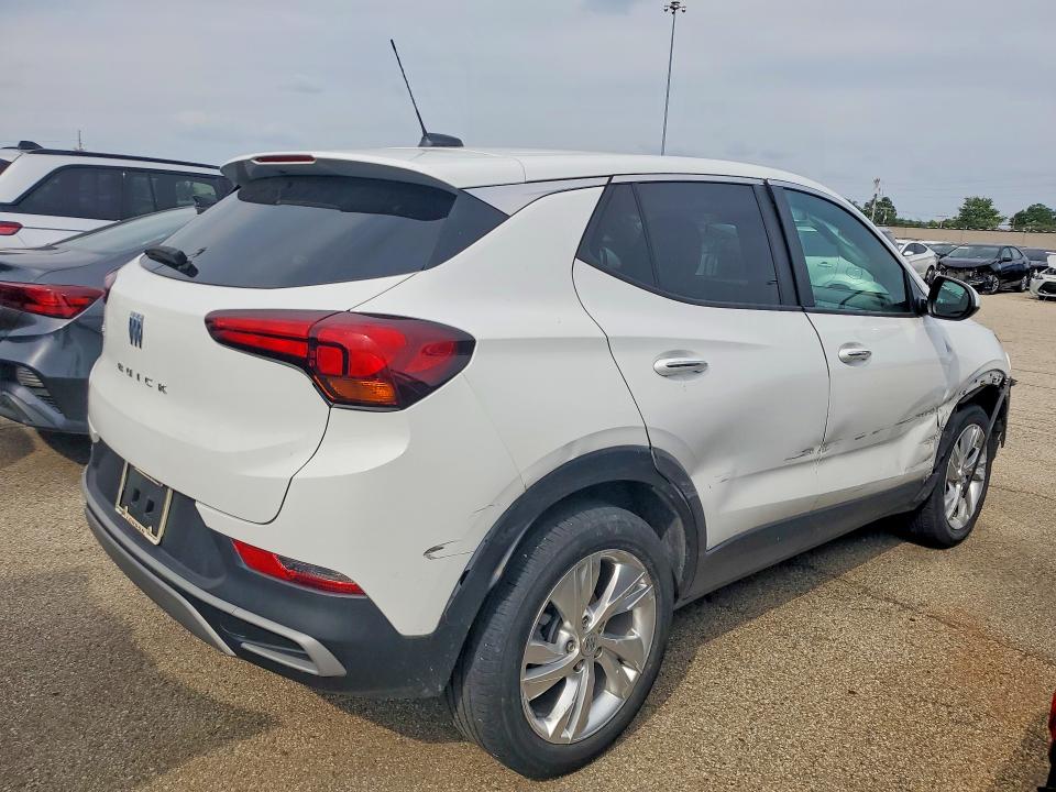 2024 Buick Encore VIN KL4AMBS29RB215424 COPART salvage auction — FRONT END, Va - Cert Of Title - Salvage, sold $500 on 2026-08-20 (photo 3)