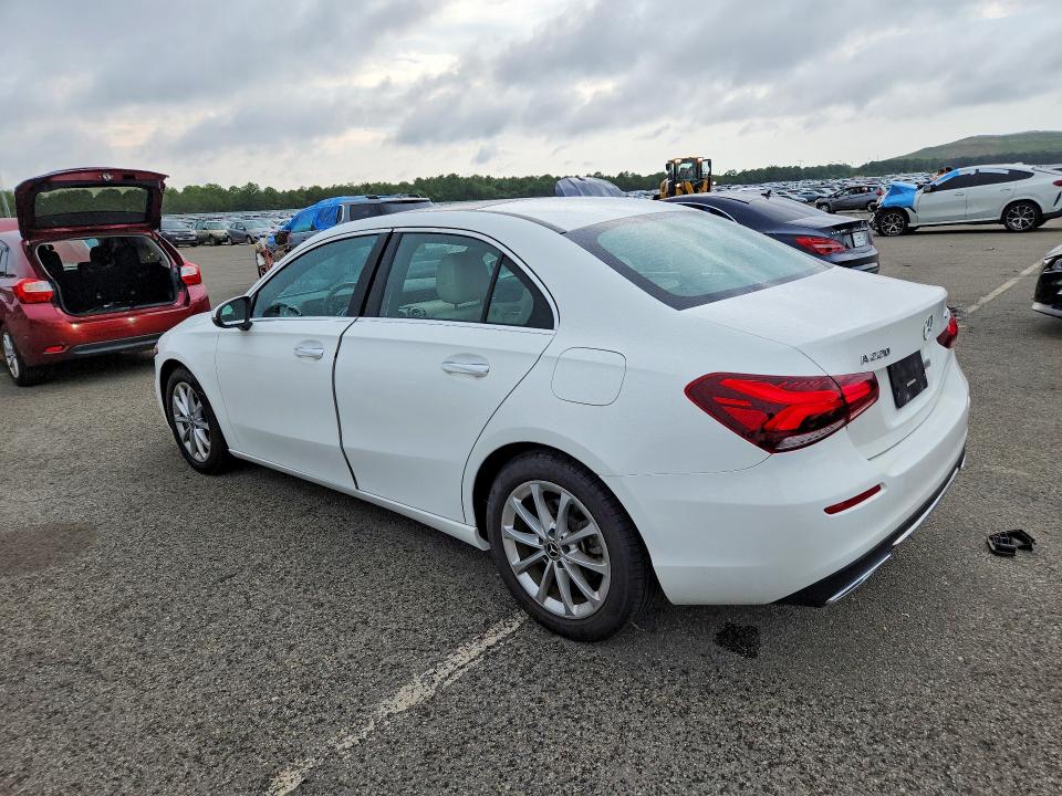 2021 Mercedes-benz A-klasse VIN W1K3G4FB2MJ288506 COPART salvage auction — UNDERCARRIAGE, Ny - Mv-907A Salvage Certificate, sold $80 on 2026-07-29 (photo 2)