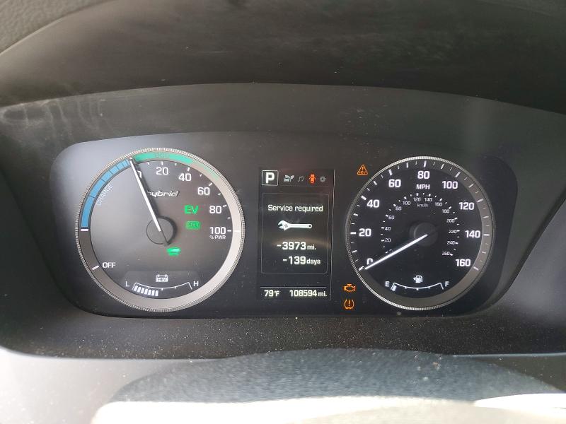 2016 Hyundai VIN KMHE24L15GA022247 COPART salvage auction — FRONT END, Oh - Certificate Of Title, sold $200 on 2026-07-31 (photo 9)