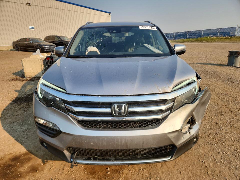 2018 Honda Pilot VIN 5FNYF6H90JB502341 COPART salvage auction — FRONT END, Ab - Bos - Salvage, sold $7,400 on 2026-09-01 (photo 5)