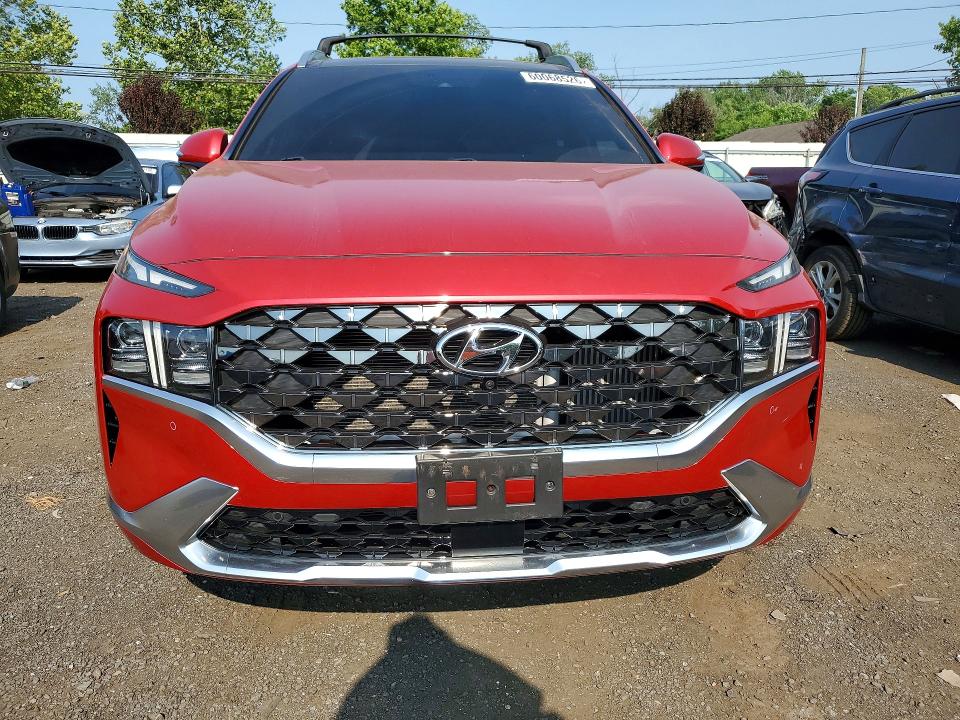 2021 Hyundai Santa fe VIN 5NMS5DAL9MH347536 COPART salvage auction — REAR END, Ct - Cert Of Title-Salvage, sold $7,300 on 2026-08-21 (photo 5)