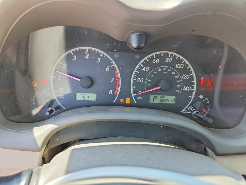 2010 Toyota Corolla VIN JTDBU4EE8AJ060239 COPART salvage auction — FRONT END, AZ - CERTIFICATE OF TITLE, sold $1,400 on 2026-07-31 (photo 9)