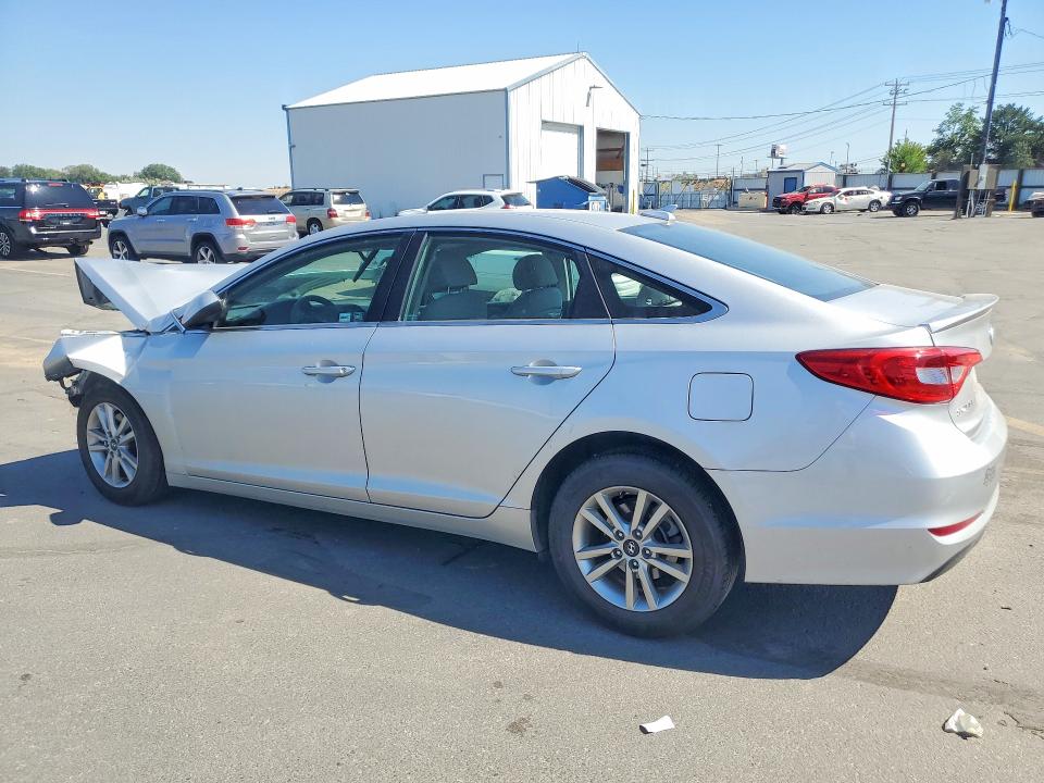 2015 Hyundai Sonata VIN 5NPE24AF5FH004664 COPART salvage auction — FRONT END, Id - Salvage Certificate Of Title, sold $90 on 2026-08-20 (photo 2)