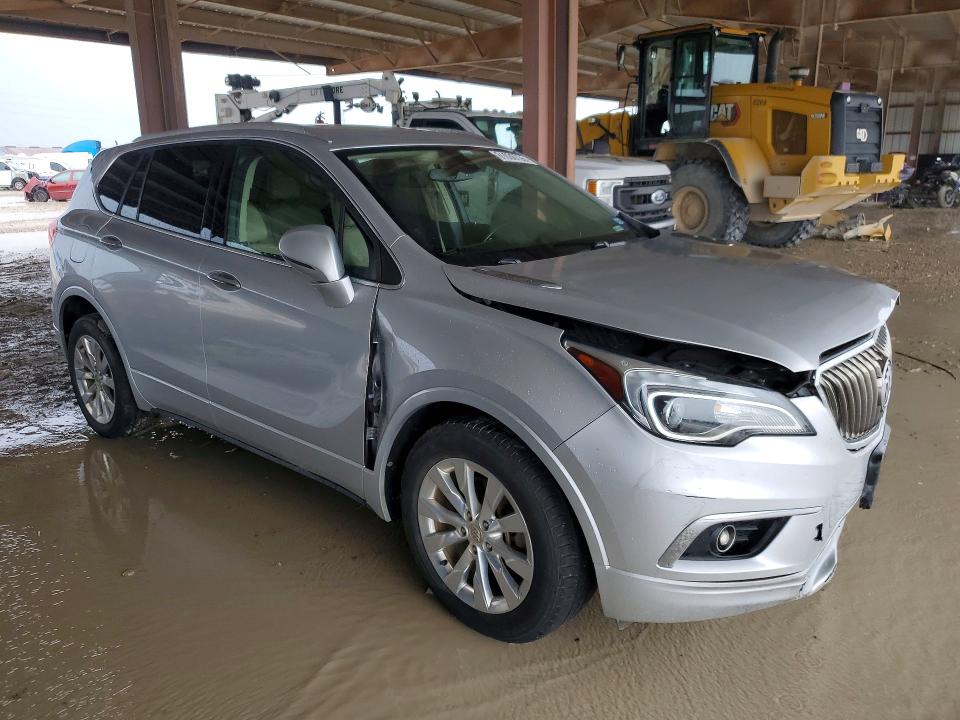 2017 Buick Envision VIN LRBFXBSA9HD096897 COPART salvage auction — FRONT END, Tx - Certificate Of Title, sold $1,950 on 2026-07-17 (photo 4)