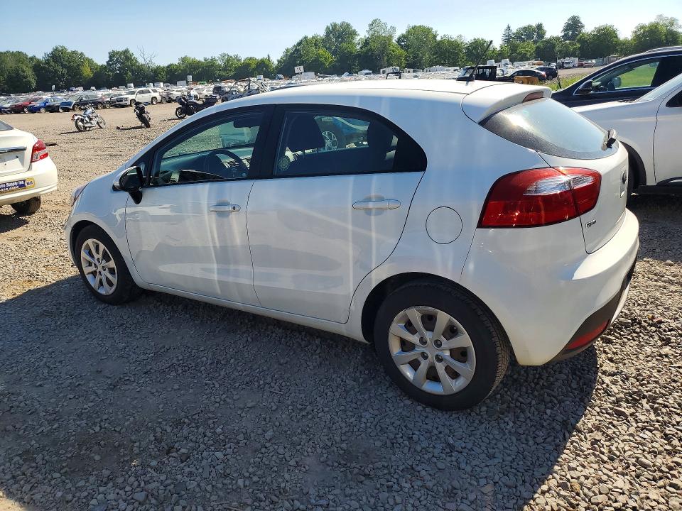 2014 Kia Rio VIN KNADM5A3XE6413654 COPART salvage auction — MINOR DENT/SCRATCHES, Ny - Certificate Of Title, sold $400 on 2026-07-29 (photo 2)