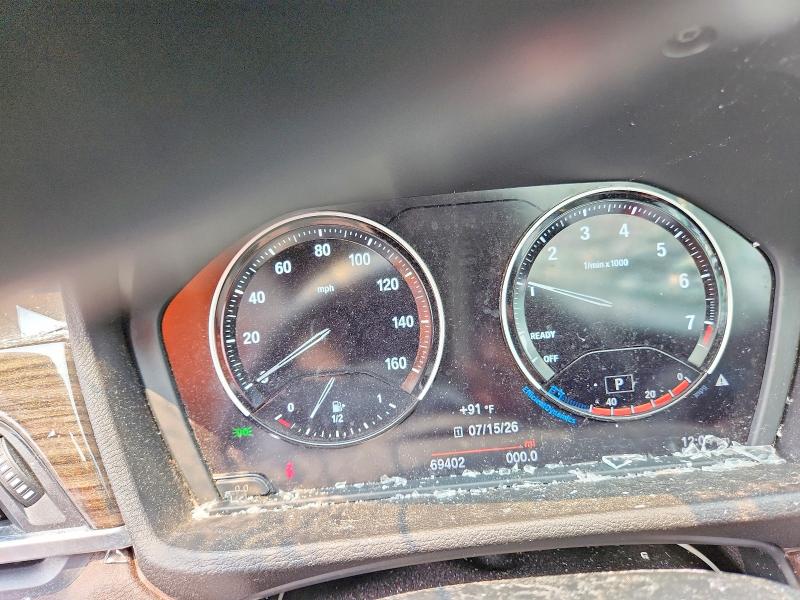 2018 BMW X1 VIN WBXHT3C34J3H30484 COPART salvage auction — ROOF, NY - MV-907A SALVAGE CERTIFICATE, sold $80 on 2026-07-27 (photo 9)