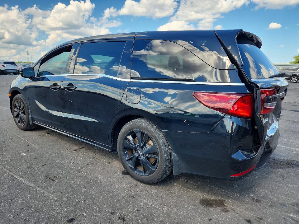 2024 Honda Odyssey VIN 5FNRL6H72RB070911 COPART salvage auction — REAR END, Fl - Cert Of Title Slvg Rebuildable, sold $7,900 on 2026-09-02 (photo 2)