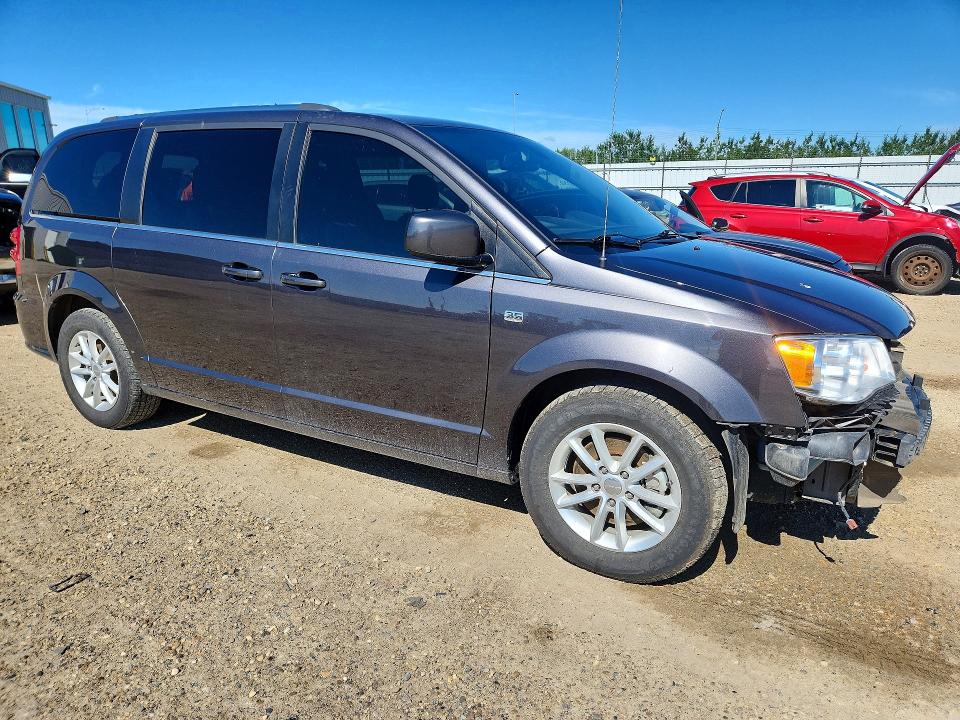 2019 Dodge Caravan VIN 2C4RDGCG9KR796026 COPART salvage auction — FRONT END, Ab - Bos - Salvage, sold $7,400 on 2026-08-13 (photo 4)