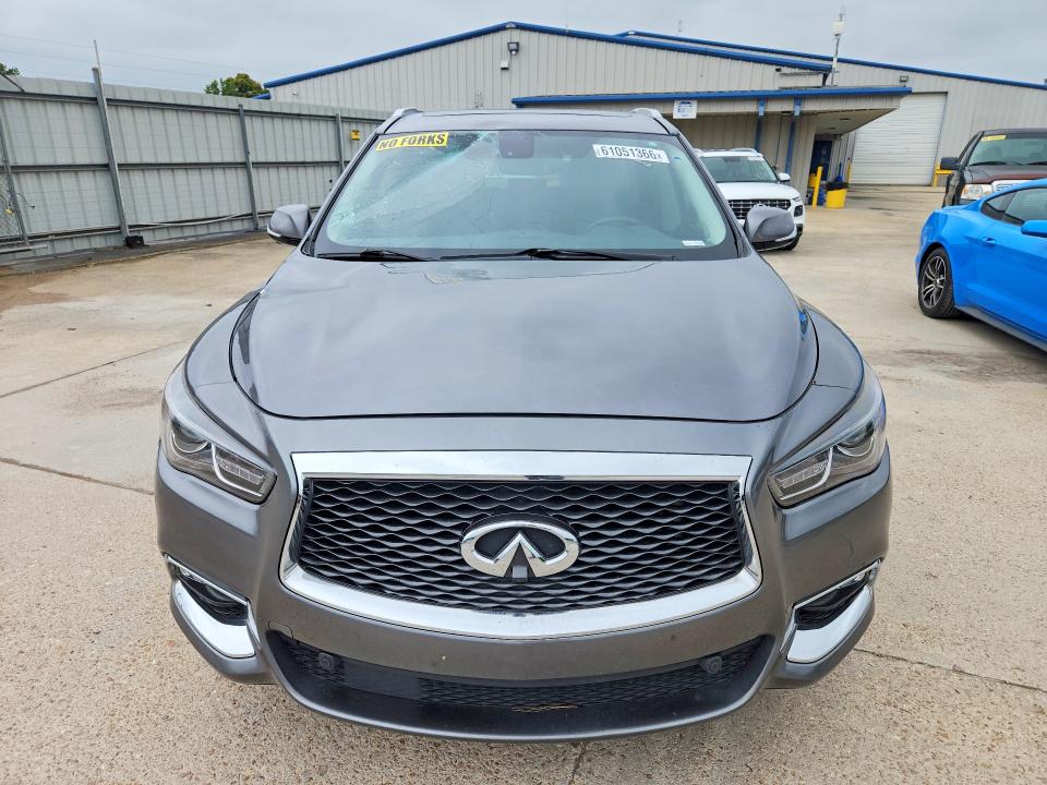 2017 Infiniti Qx60 VIN 5N1DL0MN1HC550280 COPART salvage auction — MINOR DENT/SCRATCHES, Ms - Cert Of Title-Salvaged, sold $1,350 on 2026-07-17 (photo 5)