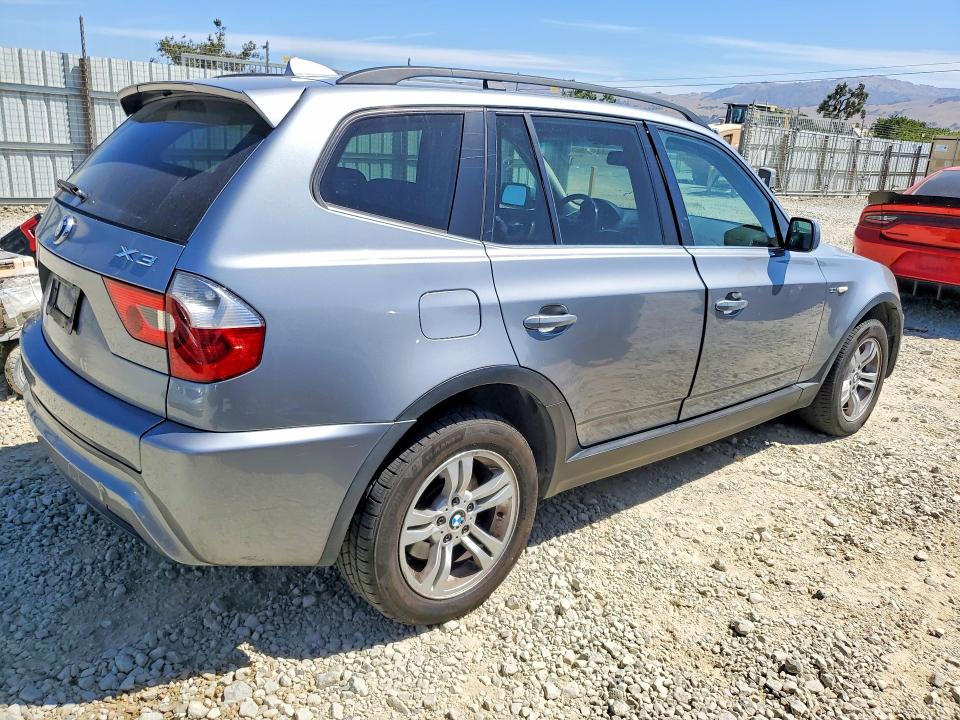 2006 BMW X3 VIN WBXPA93446WD26006 COPART salvage auction — FRONT END, CA - SALVAGE CERTIFICATE, sold $225 on 2026-07-09 (photo 3)
