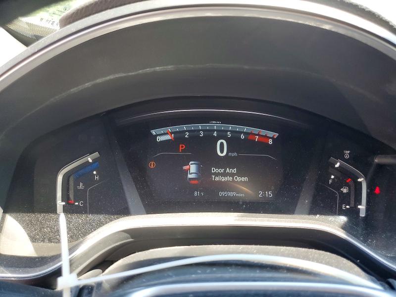 2018 Honda Cr-v VIN 7FARW2H8XJE026947 COPART salvage auction — REAR END, Ny - Mv-907A Salvage Certificate, sold $7,300 on 2026-07-14 (photo 9)
