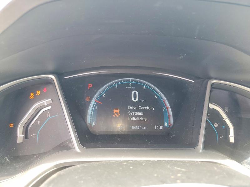 2016 Honda Civic VIN 19XFC1F70GE034646 COPART salvage auction — MINOR DENT/SCRATCHES, UT - CERTIFICATE OF TITLE, sold $5,200 on 2026-08-01 (photo 9)