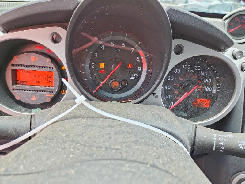 2016 Nissan 370z VIN JN1AZ4EH0GM936626 COPART salvage auction — BURN, NJ - CERT OF TITLE-SALVAGE, sold $6,400 on 2026-08-01 (photo 9)