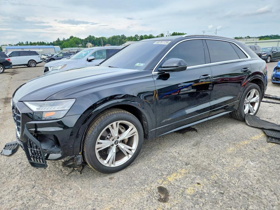 2021 Audi Q8 VIN WA1BVAF14MD018252 — COPART salvage auction photo