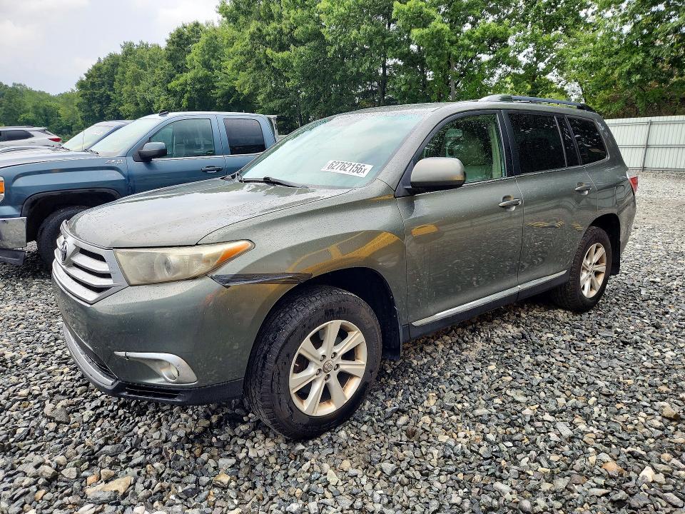 2011 Toyota Highlander VIN 5TDBK3EH8BS088329 COPART salvage auction — MECHANICAL, Ma - Certificate Of Title, sold $175 on 2026-07-31 (photo 1)