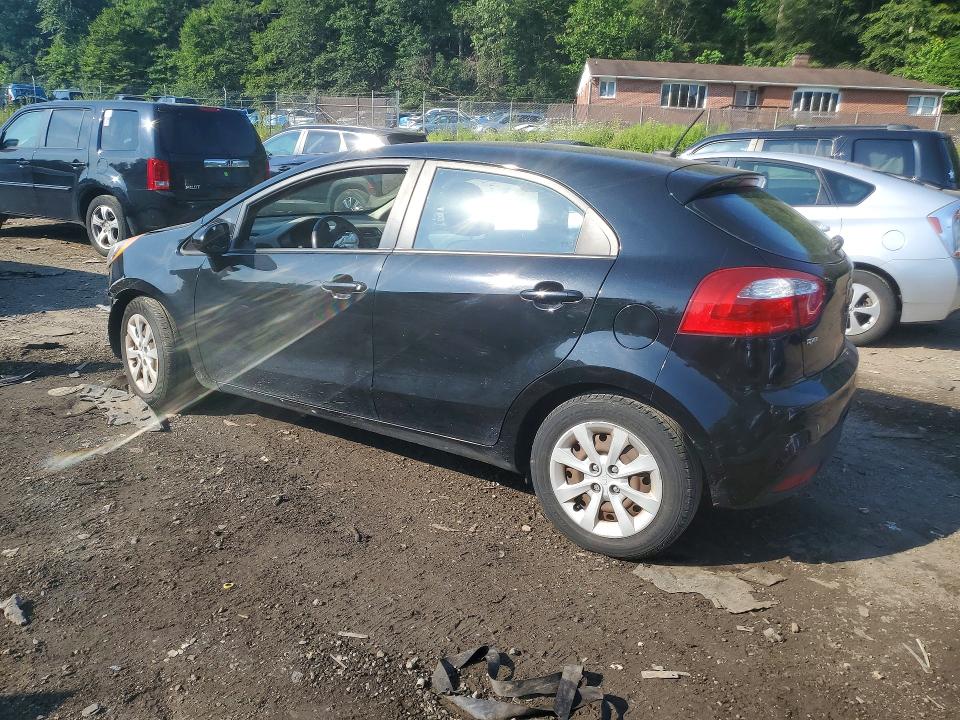 2013 Kia Rio VIN KNADM5A31D6288686 COPART salvage auction — FRONT END, Md - Cert Of Salvage > 75% Damage, sold $125 on 2026-07-30 (photo 2)