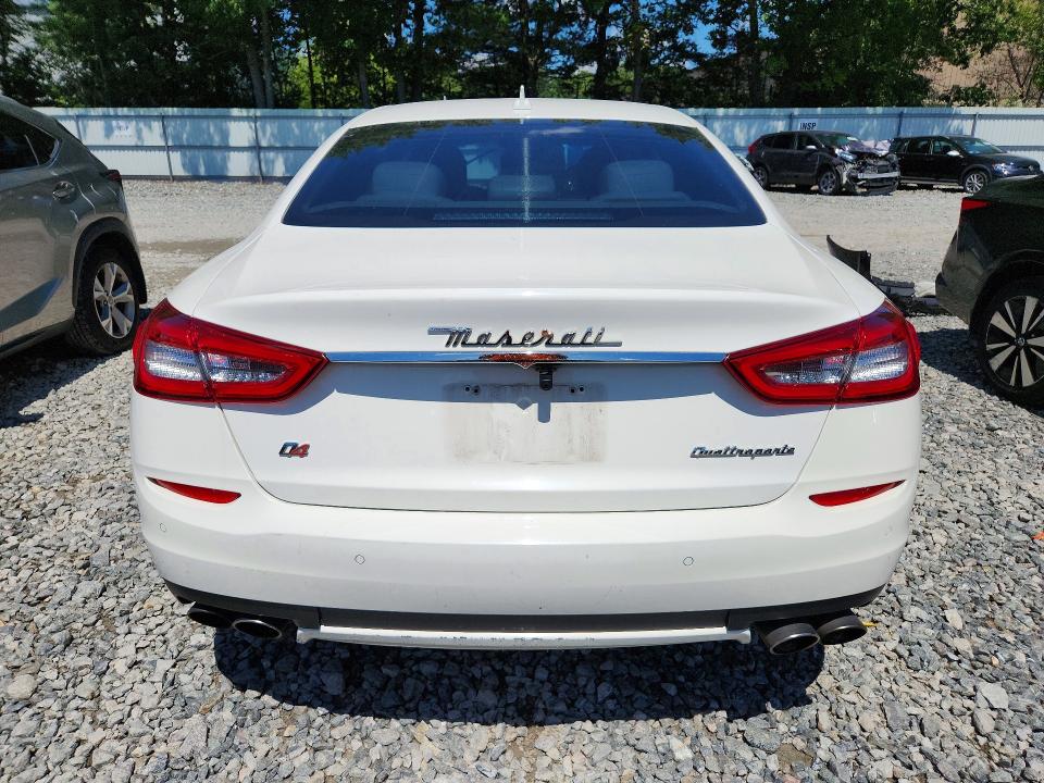 2014 Maserati Quattroporte VIN ZAM56RRA8E1076454 COPART salvage auction — FRONT END, Ma - Cert Of Title-Reconstrctd Coll, sold $475 on 2026-07-30 (photo 6)