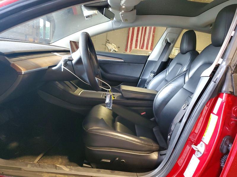 2022 Tesla Model 3 VIN 5YJ3E1EA3NF371300 COPART salvage auction — UNDERCARRIAGE, NY - CERTIFICATE OF TITLE, sold $550 on 2026-07-22 (photo 7)